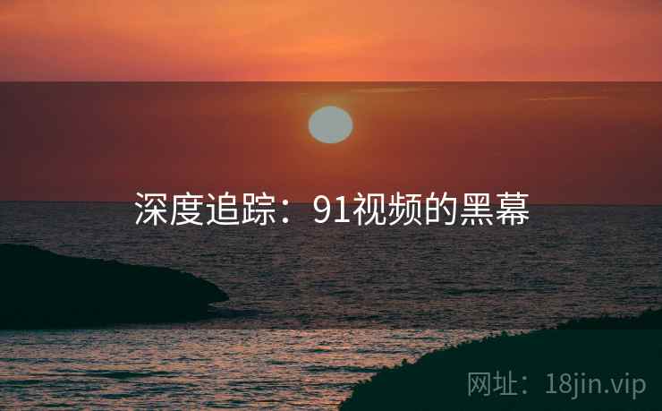 深度追踪:91视频的黑幕
