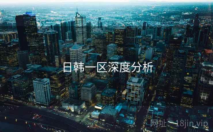 日韩一区深度分析