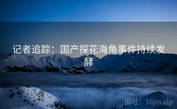 记者追踪:国产探花海角事件持续发酵