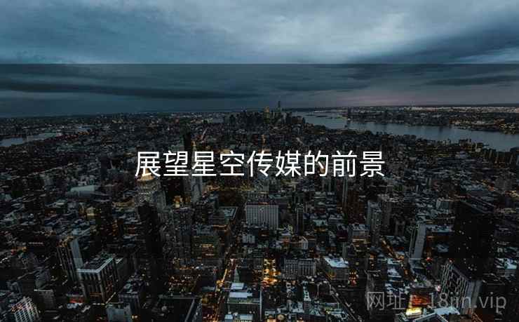 展望星空传媒的前景